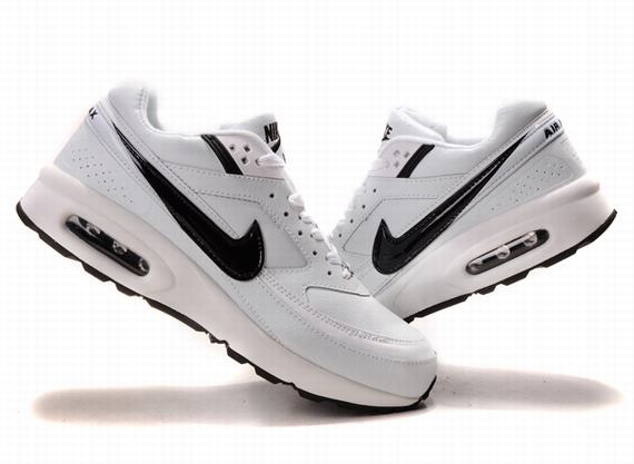 New Men'S Nike Air Max Black/White